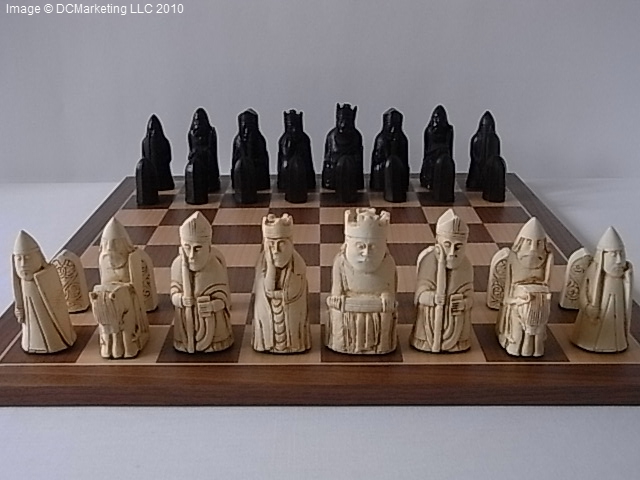 Isle of Lewis Theme Chess Pieces